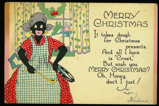 We Wish You a Merry Christmas, on Vintage Christmas Cards 