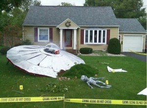 Yet, understand that having such displays in your front lawn, may draw a lot of UFO conspiracy theorists in your neighborhood. And let me say, you may see them as weirdos.