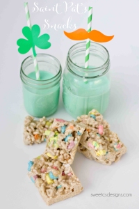Of course, you can also have them with a side of green milk, too. Yet, you might not want to tell Lucky the Leprechaun about this though.