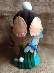 According to Pinterest, this is supposed to be a boy's Easter bonnet idea. And it includes insects to boot.