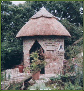 I think this is an old picture of a garden shed. However, it should be perfect if you have a fairy tale like house.