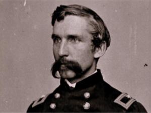 Joshua Chamblerlain played a key role in the Battle of Gettysburg when he and the 20th Maine held off the Confederates at Little Round Top on the second day. He was awarded a Medal of Honor for his heroism.