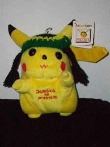 Guess this is a Jamaican Pikachu. Has the power of electric shock as well as smokes ganja and listens to reggae music.