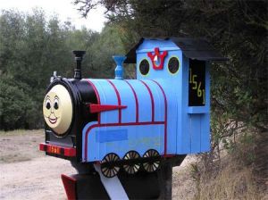 Well, this seems kind of fancy for Thomas. But it'll do. So cute.