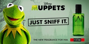 Not sure if I'd want to sniff this. Still, why does Kermit have to have his own cologne? It doesn't make sense.