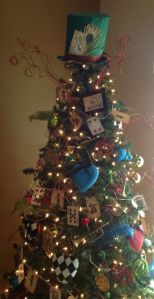 Yes, this is another Alice in Wonderland Christmas tree. All I know is fans may want to see this.