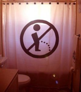 Remember despite how tempting it may be, don't pee in the shower. Shower is for cleaning. Not for taking a whizz.