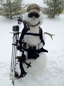 Yes, bowhunting is a thing. Just ask my neighbors. Still, I don't think there's a lot of hunting during the winter other than for critters.