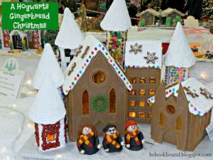 This one has the roof covered in snow. Even has Harry and his friends, too.