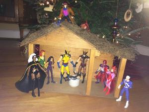 I don't seem to have a lot of X-Men Christmas stuff for some reason. I'm not sure why.
