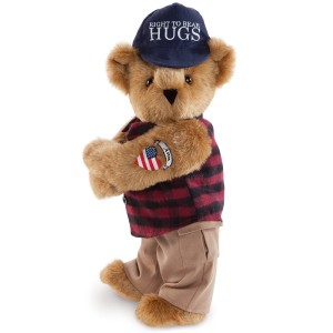 Well, at least the right to bear hugs is better than the right to bear arms. Though a Second Amendment teddy bear would be quite funny.